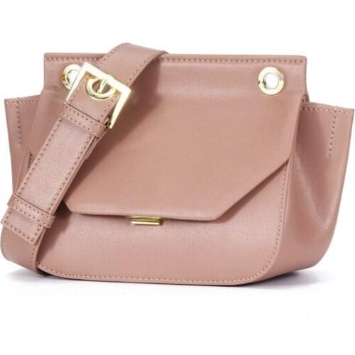Wing Bag Mini Messenger Bag Soft Genuine Premium Leather Handbags Women Bags Female Shoulder Saddle Bags For Women 2020