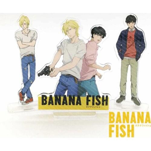 Anime BANANA FISH Acrylic Stand Figure Display Model Plate Tabke Decor Aslan Jade Callenreese Ash Lynx Okumura Eiji