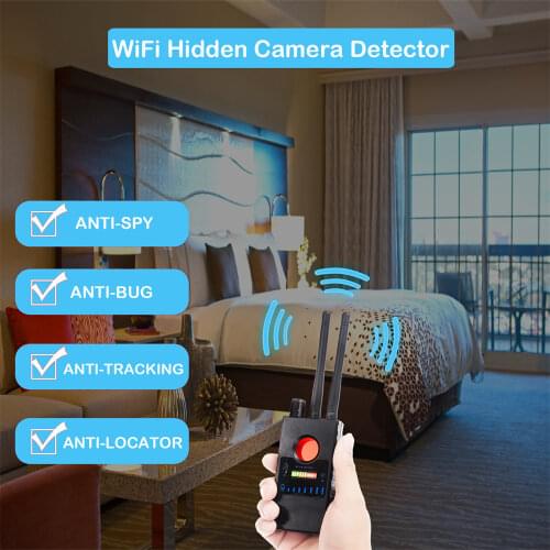 Anti-wiretapping Device GPS GSM RF Signal Frequency Scan Tracker Camera Detect GSM Audio Bug Finder GPS Scan Anti Wiretapping