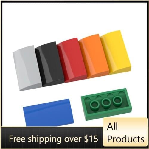 10PCS High-Tech Assemble Particle 88930 Slope Curved Building Blocks Kit Part Idea DIY Toys For Children Birthday Gifts