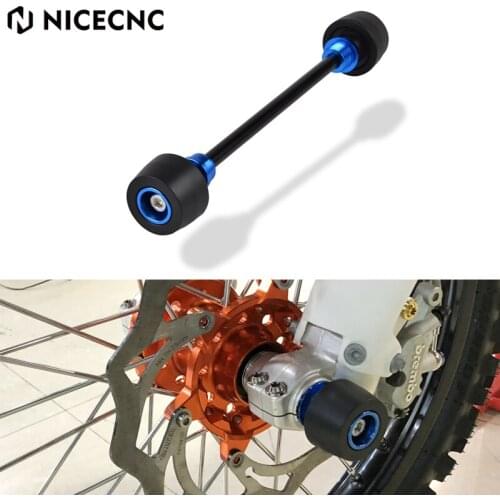 22mm Motorcycle Front Axle Slider Fork Protector For Husqvarna FE FC TX FX TE TC 125 200 250 300 350 400 450 500 501 2016-2021