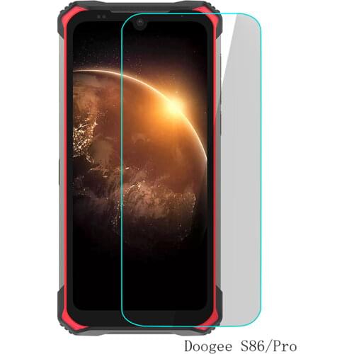 2.5D Tempered Glass for Doogee S86 Pro S86Pro Screen Protector for DOOGEE N30 S86 Pro Cover Front Protective Transparent Glass