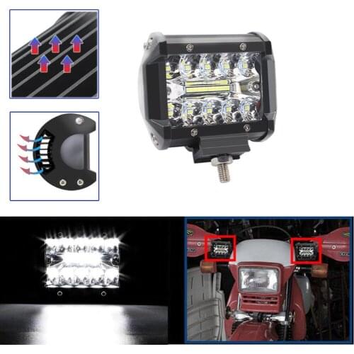4 inch 60W LED Work Light Bar for Driving Offroad Car Tractor Truck 4x4 SUV ATV Boat 12-24V
