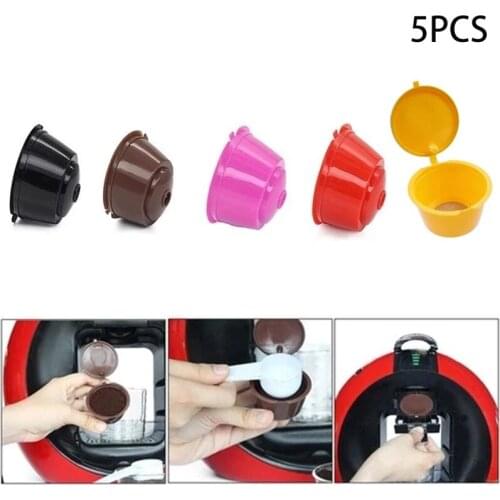 5PCS Coffee Cup Filter Can Be Reused Environmentally Friendly High Temperature Resistant Coffee Appliances
