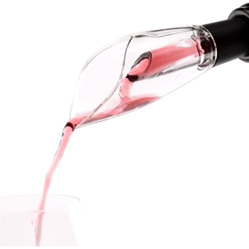 Red Wine Aerator Pourer Decanter Pourer Aerating Stopper Enhancing Flavor Tool Decanter Pourer Aerating FreeShipping Brand New