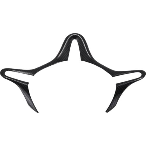 Car ABS Carbon Fiber Style Inner Steering Wheel Cover Trim Frame Fit for Honda Civic 8Th FD2 2006-2011