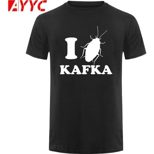 AYYC T Shirt Tshirt Brand Clothing KAFKA Letter Printed Hoodies Mens Cotton Slim Pullovers Sweatshirts Male Sprotwear