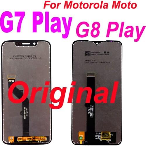 For Motorola Moto G7 Play XT1952 LCD Display G8 Play XT2015 XT2015-2 LCD Touch Screen Sensor Digiziter Assembly G8PLAY Replace