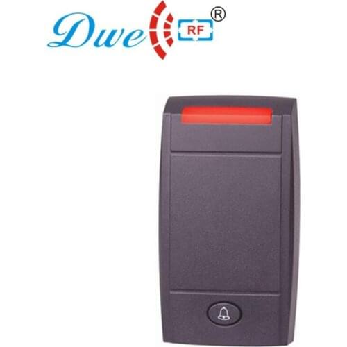 DWE CC RF Free shipping contactless 125khz weigand 26 id reader rfid access control supports door bell