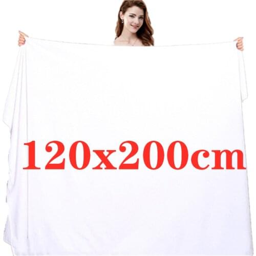 Increase120X200cm microfiber bath towel, absorbent,quick-drying,multifunctional swimming,fitness,sports beauty salon White towel