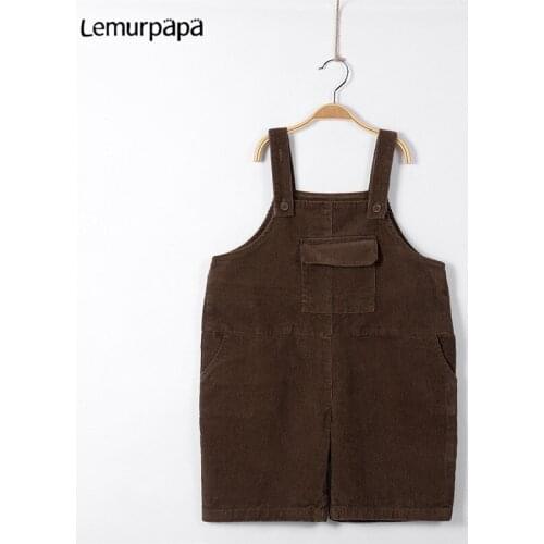 Lemurpapa Jerry Autumn Overalls For Girls