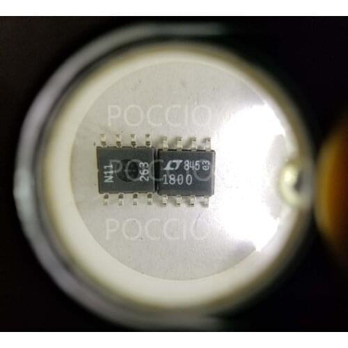 LT1800CS8 LT1800IS8 LT1800 - 80MHz, 25V/us Low Power Rail-to-Rail Input and Output Precision Op Amp