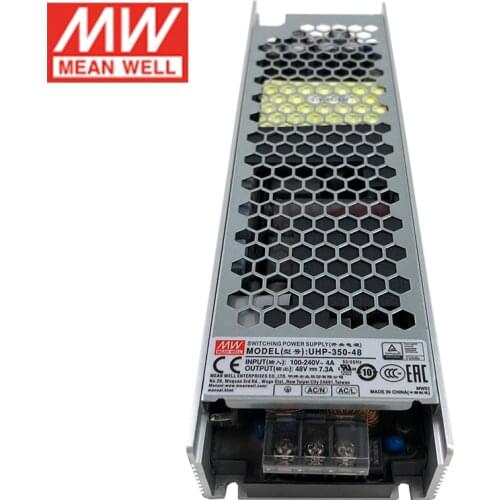 MEAN WELL UHP-350-48 350W 48V Slim Switching Power Supply 110V/220V AC to 48V DC 7.3A 350W Meanwell PFC Transformer