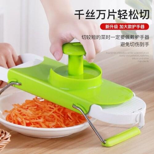 Hot Upgrade Multifunction Vegetable Cutter Kitchen Garlic Press Steel Blade Potato Peeler Carrot Grater Kitchen Accessories