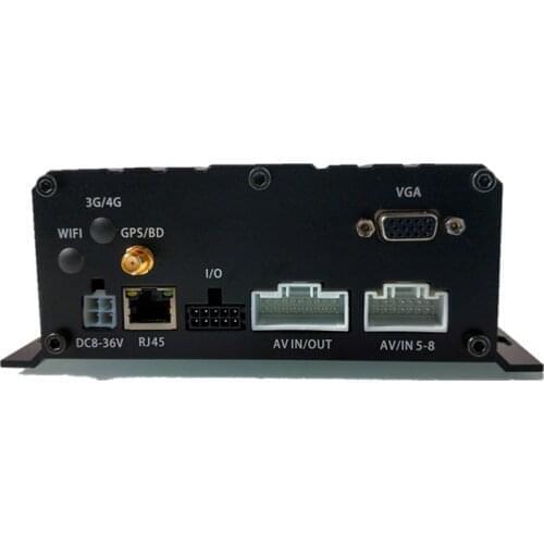 Wholesale HD 1080P Mobile Mdvr Vehicle Blackbox Bus Truck Auto Recorder H265 AHD 6 Channel CCTV Security System Car DVR with GPS