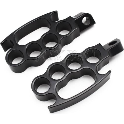 Motorcycle Flying Knuckle Footpegs Footrests Custom Pedal Control Foot Peg For Harley Sportster XL 883 1200 V-Rod Dyna Softail