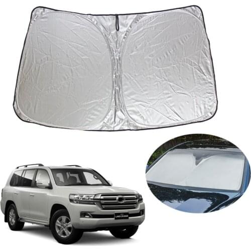 Front Windshield Sunshade Car Auto UV and Sun Protection For Toyota Land Cruiser 200 Accessories 2008-2020