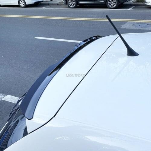 Car Trunk Spoiler Factory Look Rear Roof Spoiler Wing Fit for Volkswagen Polo Mk5 6R 6C Standard 2009 2015-2018 Glossy Black