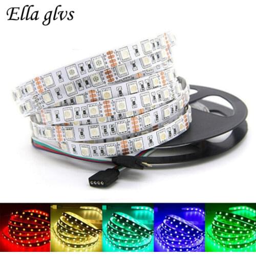 LED Strip 5050 DC12V IP65/IP20 For Holiday Christmas Party Indoor Decoration LED Strip Ribbon lamp Tape