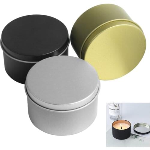 12pcs DIY Tin Boxes Biscuits Cookie Storage Box For Lip Balm Cream Candle Jars Tea Cans Christmas Gift Wedding Candy Boxes