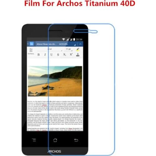 1/2/5/10 Pcs Ultra Thin Clear HD LCD Screen Protector Film With Cleaning Cloth Film For Archos Titanium 40D