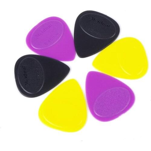 10PCS Guitar Picks Wear Resistant Plectrums 0.46/0.95/1.2mm Thickness Electric Guitar Accessories