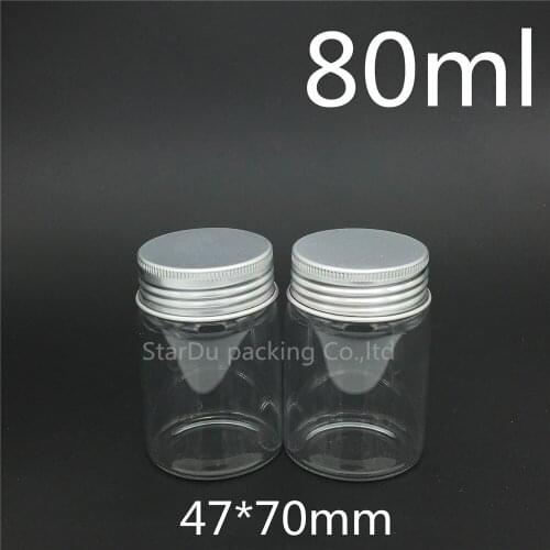 12pcs/lot 47*70mm 80ml screw neck glass bottle for vinegar or alcohol,carft/storage candy liquor bottles