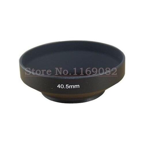 2PCS 40.5mm Metal Wide Angle Lens Hood For nikon 1 V3 V2 V1 J3 J2 J1 S1 & A6000 E PZ 16-50mm Lens