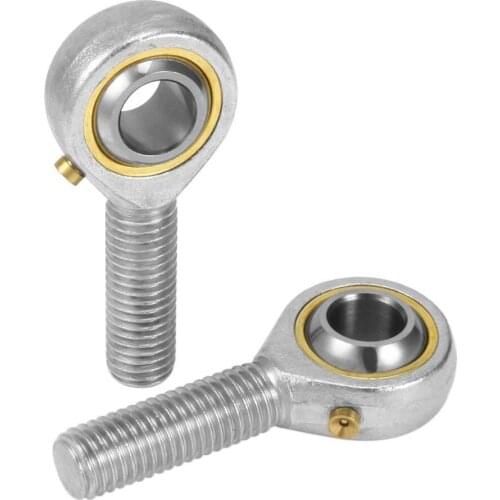 4PCS POS6 6mm Bore Diameter Rod End Bearing M6x1.0 Thread Ball Joint Rod End