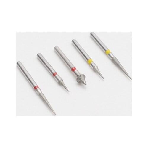 5Pcs/kit Clinic Supplies Dental Interproximal Enamel High Speed Diamond Burs Tooth Drill Set