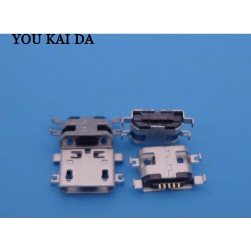 50pcs For Alcatel One Touch POP C7 Dual 7041D 7040 7041 OT7040 OT7041 micro usb charger charging connector plug dock socket port