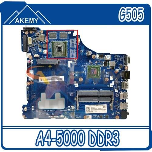 Akemy VAWGA/GB LA-9911P Motherboard For Lenovo G505 Laptop Motherboard CPU A4-5000 DDR3 100% Test Work