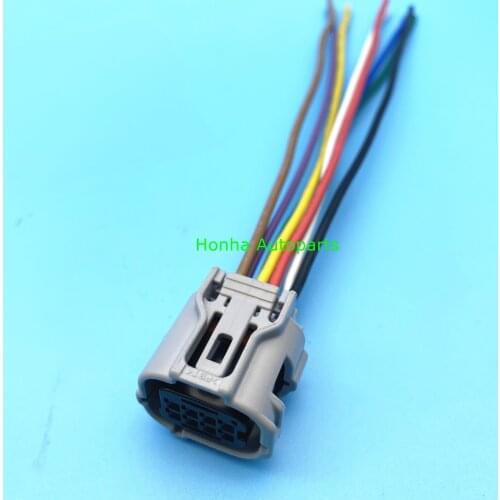 Free shipping 2/5/10/20/50pcs 8Pin 12520 6189-1240 Auto Reversing Radar Plug Fuel Injector Socket Automotive Connector