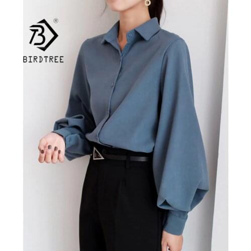 Свободные блузки BIRDTREE TB China At AliExpress