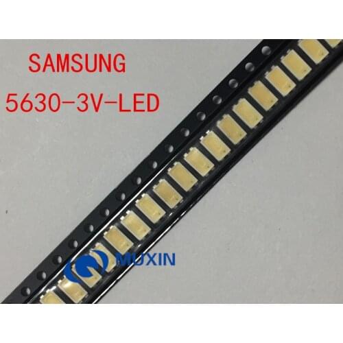 For SAMSUNG LED LCD Backlight TV Application Middle Power LED LED 1000PCS Backlight 0.5W 3V 5630 Cool white LED LCD TV Backlight