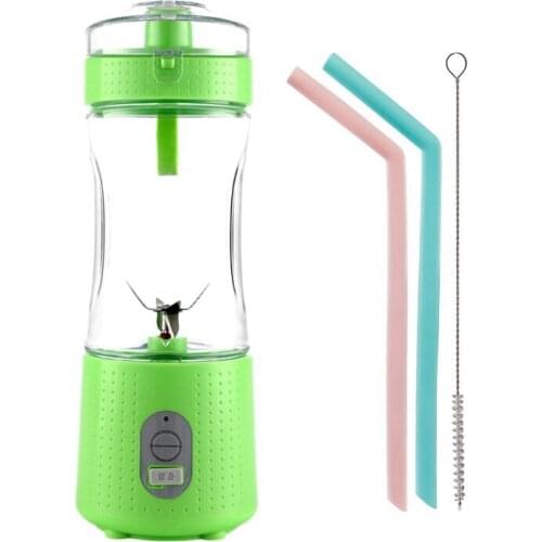 Electric Fruit Juicer Blender Portable USB Personal Baby Food Milk Smoothie Maker Mixer Cup for Home Travel Office