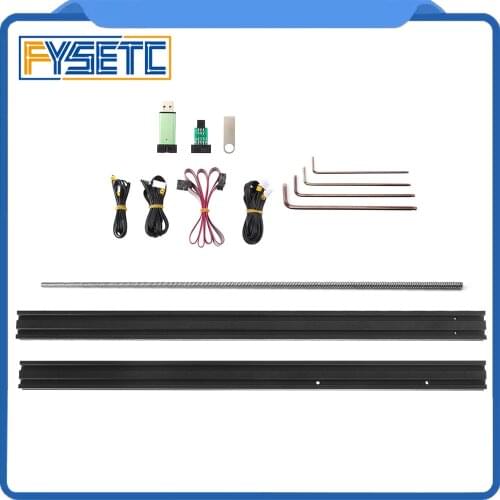 Ender 3 Z-Axis Upgrade Kit with Two 55CM Aluminum Frame and Lead Screw Enlarging 15CM Printing Space for Ender 3/Ender 3 Pro