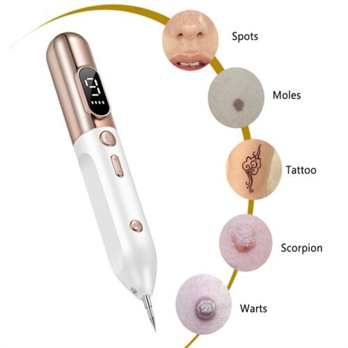 Newest Laser Plasma Pen Mole Tattoo Freckle Wart Tag Removal Pen Dark Spot Remover for Face LCD Skin Care Tools Beauty Machine