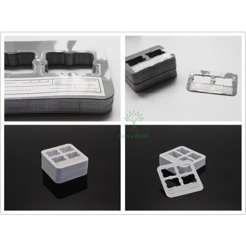 Sale Dental Lab 50Pcs 2 Holes & 50 Pcs 4 Holes Universal X-Ray Film Mount Frame