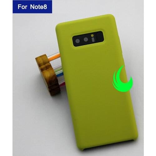 For Samsung Galaxy Note8 Silicone Back Cover Case Protector Luxury Soft Silicon Anti-Wear Wear Protection Case Note 8 N950