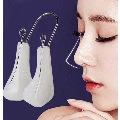 U Shape Silicone Nose Bridge Shaper Lifter Straighter Corrector Clip Beauty Tool Nose Up Shaping Machine
