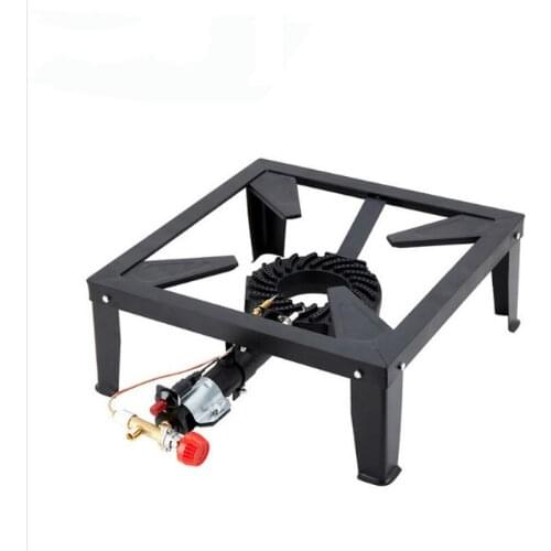 Outdoor gas stove camping gas stove picnic gas burner stove furnace hiking backpacking cooking stove 8kw