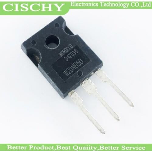 5pcs/lot W20NB50 W20NK50Z W20NM50 W20NC50 TO-247