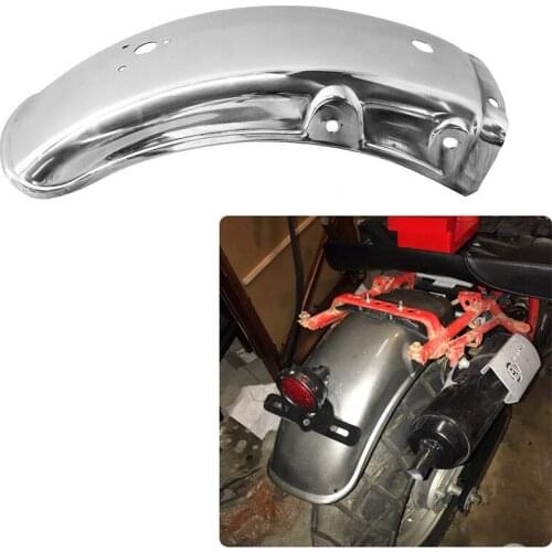 Stainless Steel Motorcycle Rear Fender Flares Mud Flaps Mudguard Splash Guard For Suzuki GN125/GN250