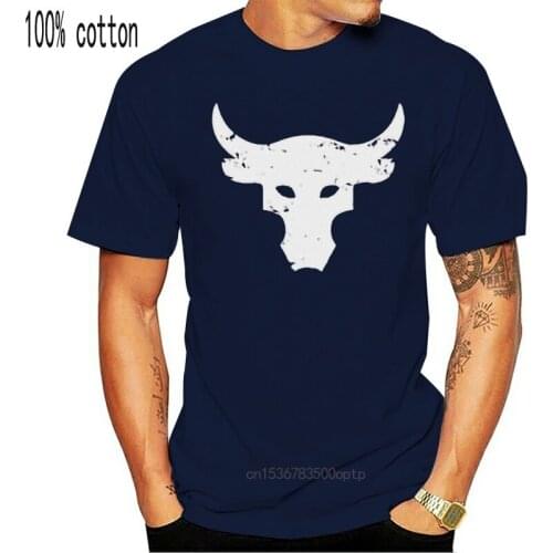 Dwayne Johnson Brahma Bull Tattoo Black T-Shirt Unisex