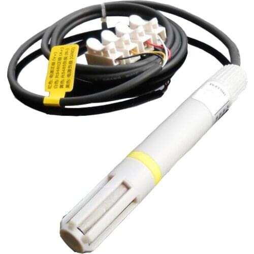 Taidacent RS485 Temperature Humidity Sensor Modbus Temperature Transmitter Real-time Temp Humidity Monitor Waterproof