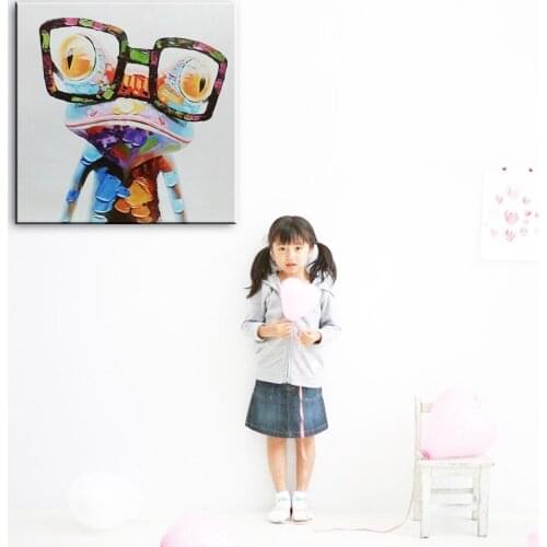 Home decor simulation oil painting on the canvas print Animai pictures canvas painting most popular paintings DM1609032