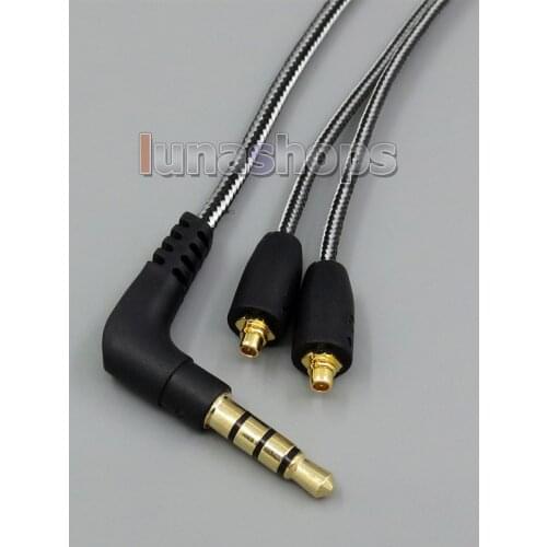 Black And White + Mic Remote Earphone Cable For Ultimate ears UE900 Ultrasone edition 8 julia LN005084