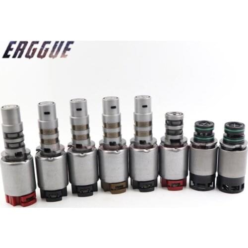 8pcs Original High quality A6MF1/2 solenoid kit for Hyun-dai Kia Chevrolet 6 Speed OEM Tested