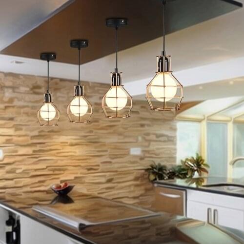 Wrought Iron Lamp Chandelier Wrought Iron Modern Chandelier Childrens Room Entrance Study Room Simple Retro Decoration E27 Bulb